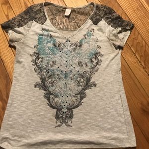 Angels & Diamonds Rhinestone Top